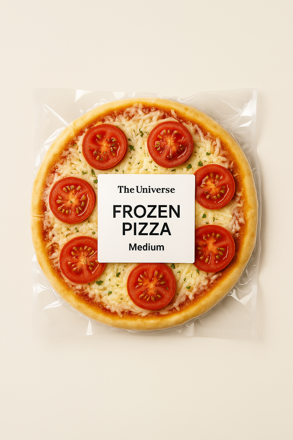 Universe Frozen Pizza – Medium (Tomato & Cheese)