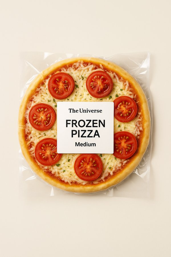 Universe Frozen Pizza – Medium (Tomato & Cheese)